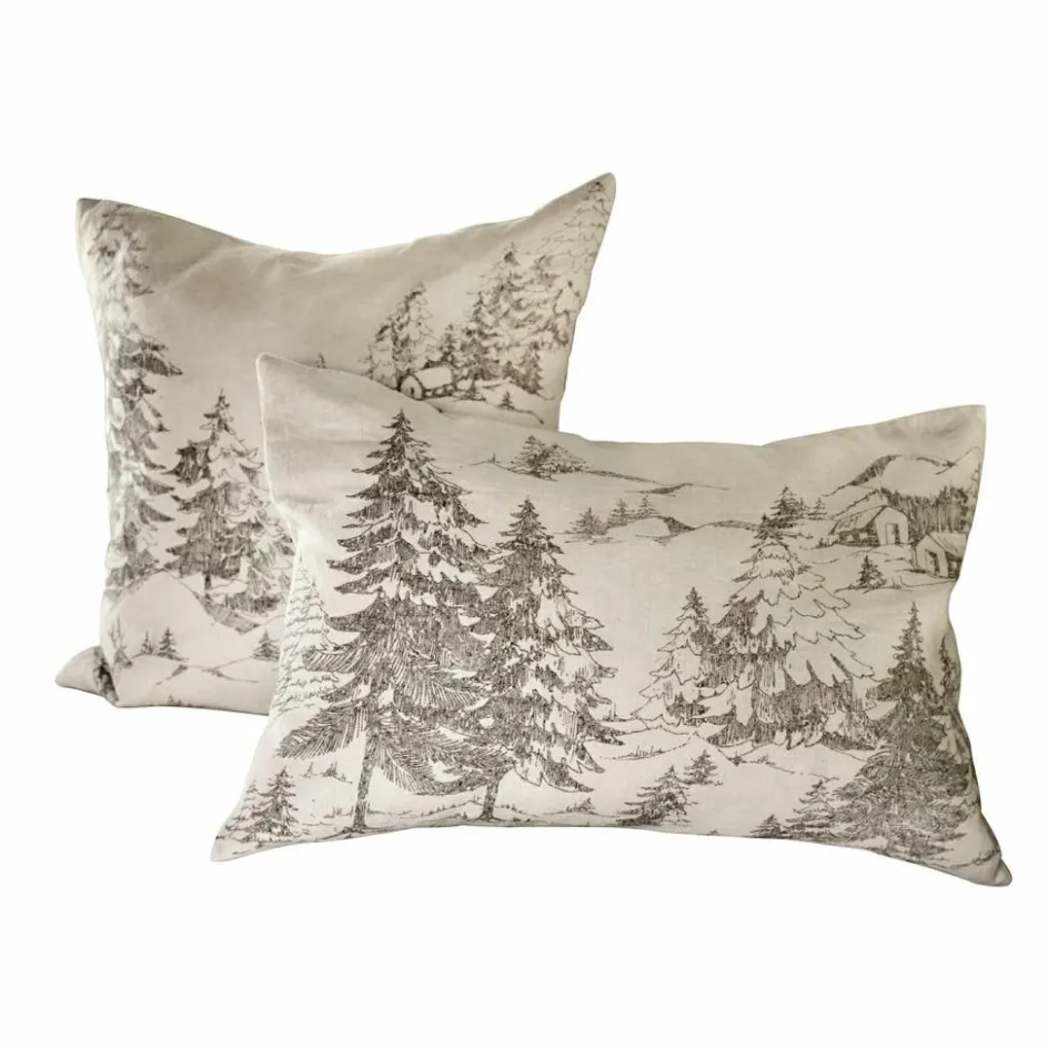 LOBERON Kissenhüllen|Kissen & Kissenhüllen-Kissenhülle 2er Set Fabrielle