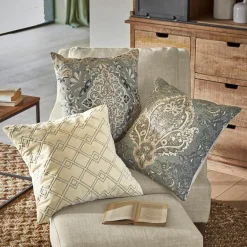 LOBERON Kissenhüllen|Kissen & Kissenhüllen-Kissenhülle 3er Set Madalena