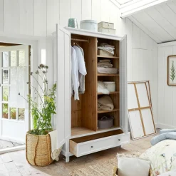 Schränke|Schränke & Regale^LOBERON Kleiderschrank Sirevol antikweiß