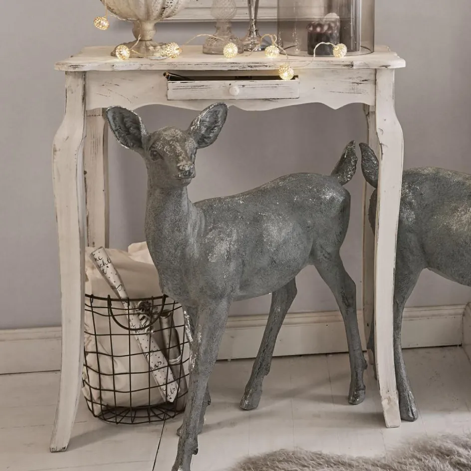 Konsolen|Kommoden & Konsolen^LOBERON Konsole Barbey antikweiß