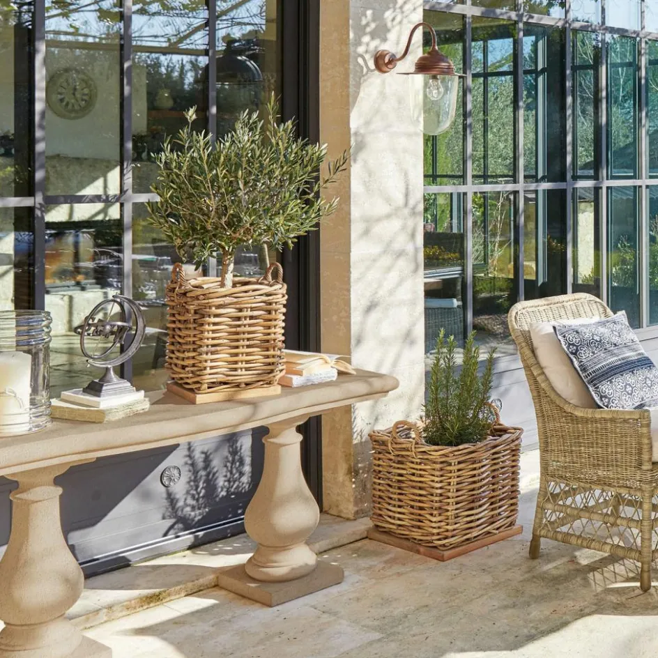 Gartenhelfer^LOBERON Korb 3er Set Chalet