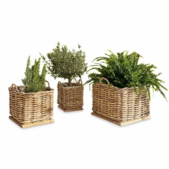 Gartenhelfer^LOBERON Korb 3er Set Chalet