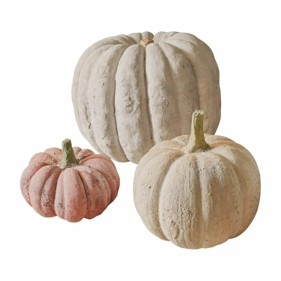 Dekoobjekte|Dekoration^LOBERON Kürbis 3er Set Pumpkin bunt