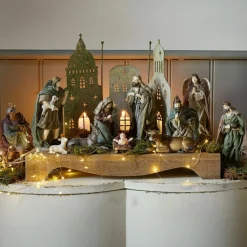 Weihnachtskrippen|Weihnachtsfiguren^LOBERON Krippenfigur 11er Set Luniva