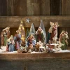 Weihnachtskrippen|Weihnachtsfiguren^LOBERON Krippenfiguren 11er Set Christi