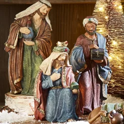 Weihnachtskrippen|Weihnachtsfiguren^LOBERON Krippenfiguren 11er Set Christi