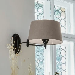 Lampenschirme|Lampenschirme^LOBERON Lampenschirm Anfor taupe