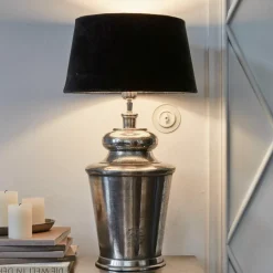 Lampenschirme|Lampenschirme^LOBERON Lampenschirm Anfor samtschwarz