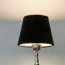 Lampenschirme|Lampenschirme^LOBERON Lampenschirm Mitters samtschwarz