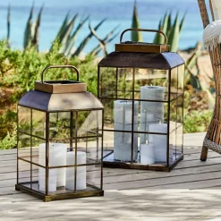 Laternen^LOBERON Laterne 2er Set Flavin