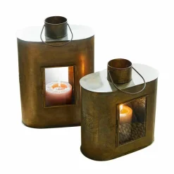 Laternen|Kerzenhalter^LOBERON Laterne 2er Set Gemaingoutte