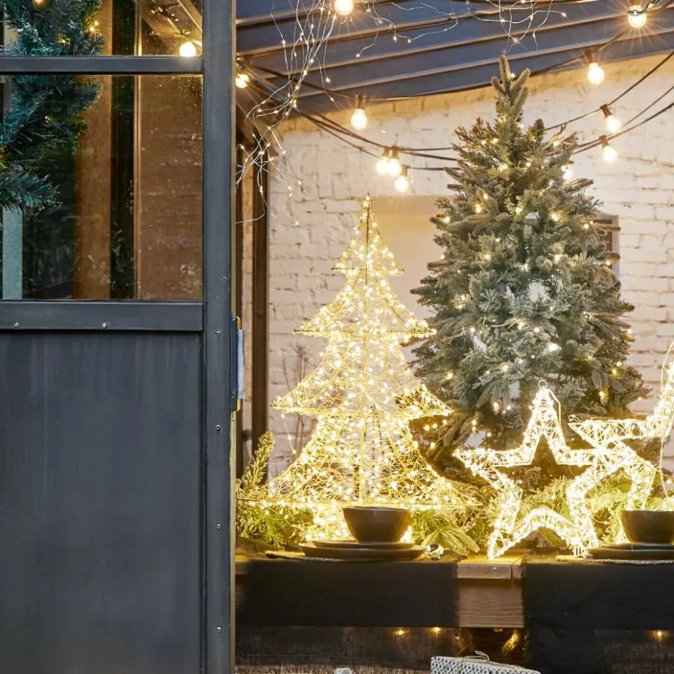 Beleuchtete Weihnachtsdeko^LOBERON LED-Baum Vivetelle