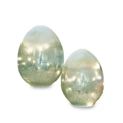 Lichtobjekte|Lichtobjekte^LOBERON LED-Ei 2er Set Borleos