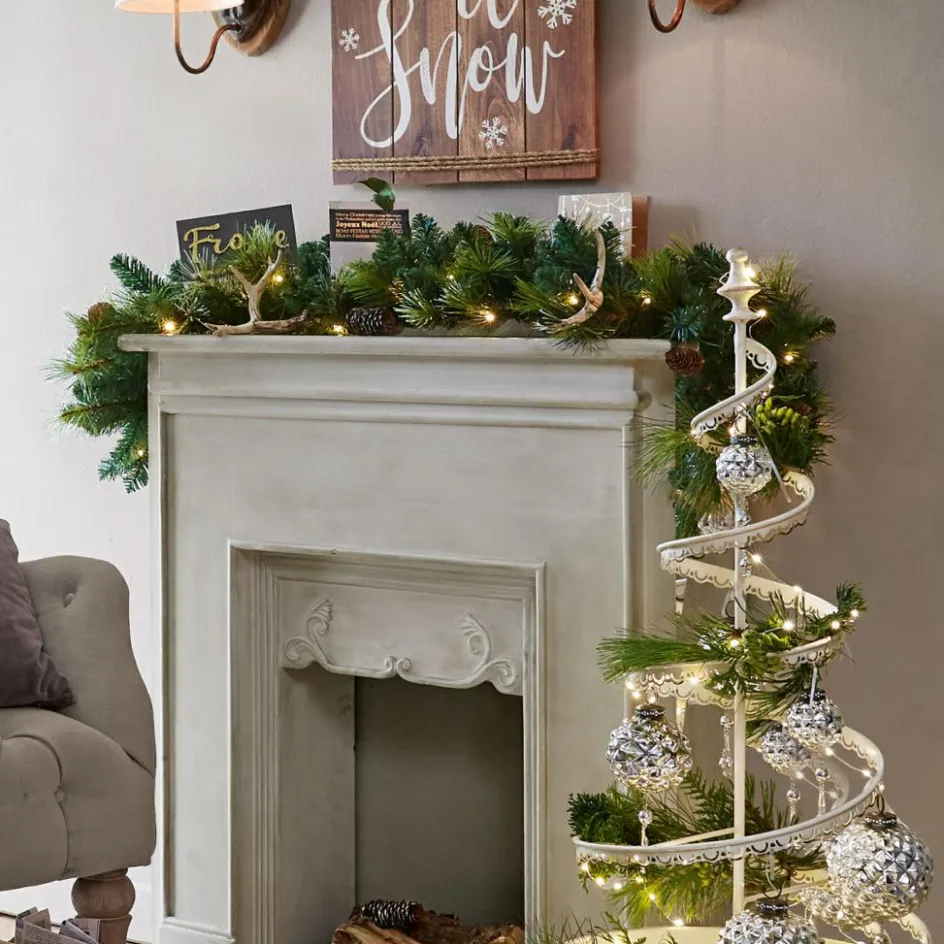 Lichtobjekte|Beleuchtete Weihnachtsdeko^LOBERON LED-Girlande Derval