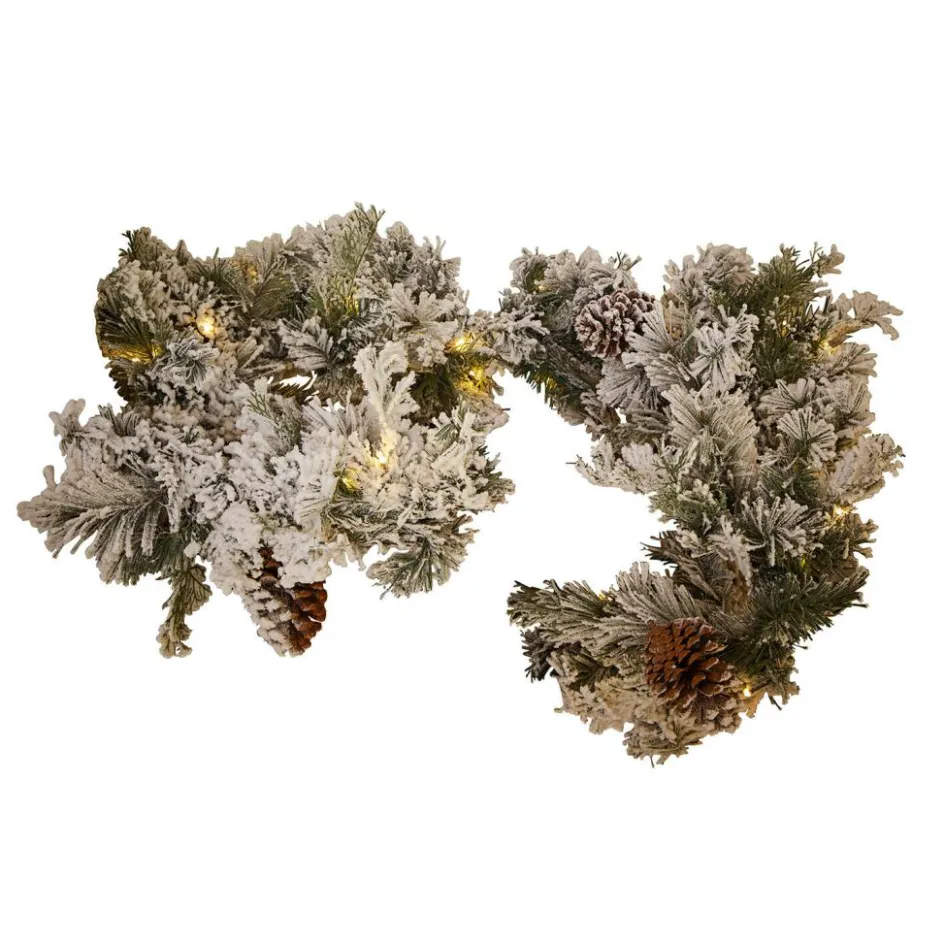 Lichtobjekte|Beleuchtete Weihnachtsdeko^LOBERON LED-Girlande Isbryn