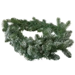 Beleuchtete Weihnachtsdeko^LOBERON LED-Girlande Monetry grün/weiß