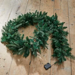 Lichtobjekte|Beleuchtete Weihnachtsdeko^LOBERON LED-Girlande Solvika