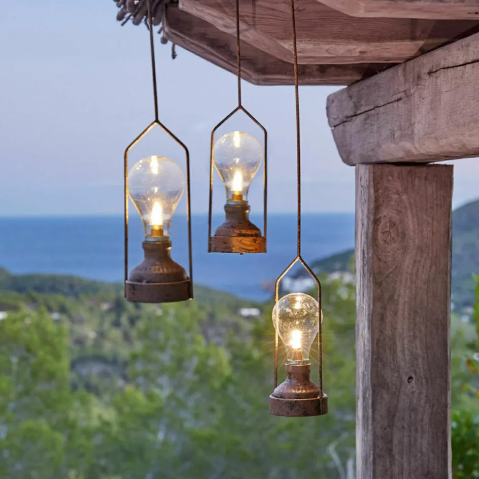 Led-Laternen|Led-Laternen^LOBERON LED-Hängelaterne 3er Set Chambéry