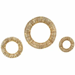 Lichtobjekte|Beleuchtete Weihnachtsdeko^LOBERON LED-Kranz 3er Set Antorino
