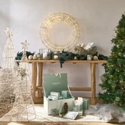 Lichtobjekte|Beleuchtete Weihnachtsdeko^LOBERON LED-Kranz Raviyah