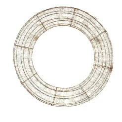 Lichtobjekte|Beleuchtete Weihnachtsdeko^LOBERON LED-Kranz Raviyah