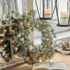 Kränze|Adventskranz^LOBERON LED-Kranz Vire