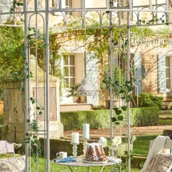 Led-Laternen|Lichtobjekte^LOBERON LED-Laterne Cornell antikweiß