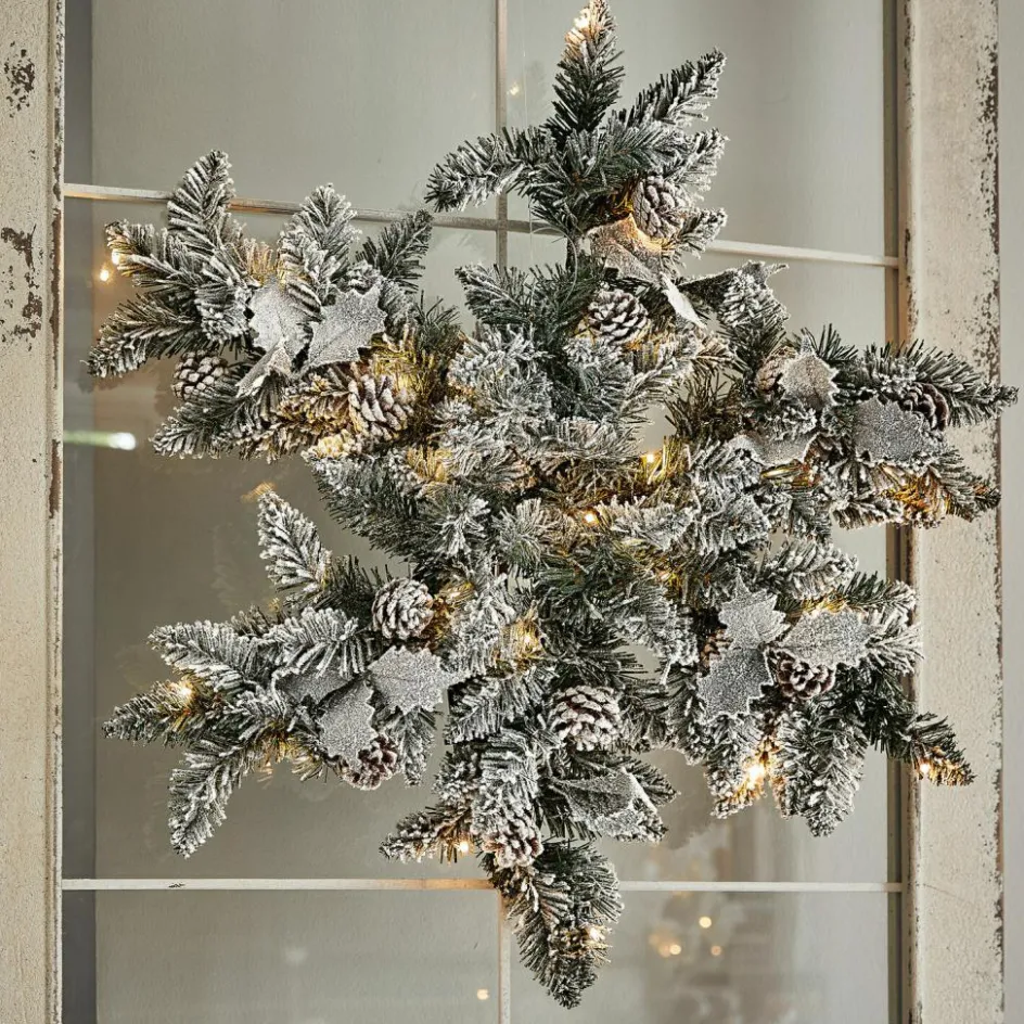 Beleuchtete Weihnachtsdeko|Girlanden & Kränze^LOBERON LED-Schneeflocke Azimara