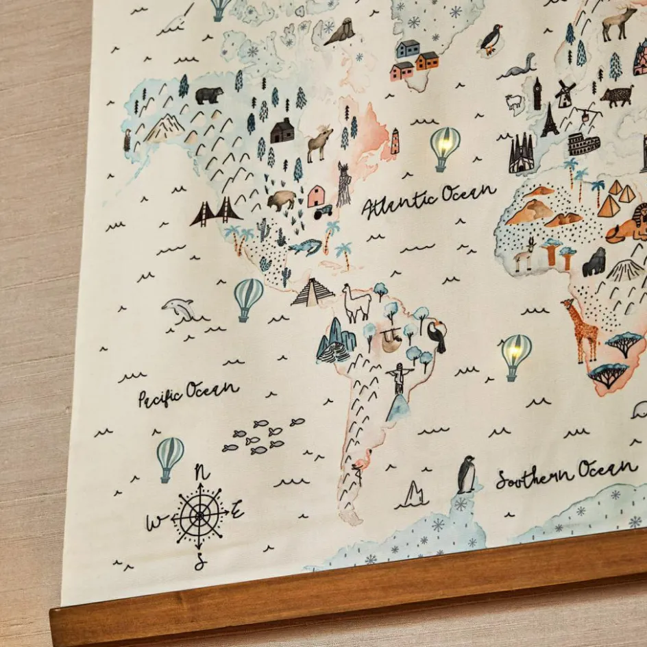 LOBERON Accessoires-LED-Wandbild Chaumont