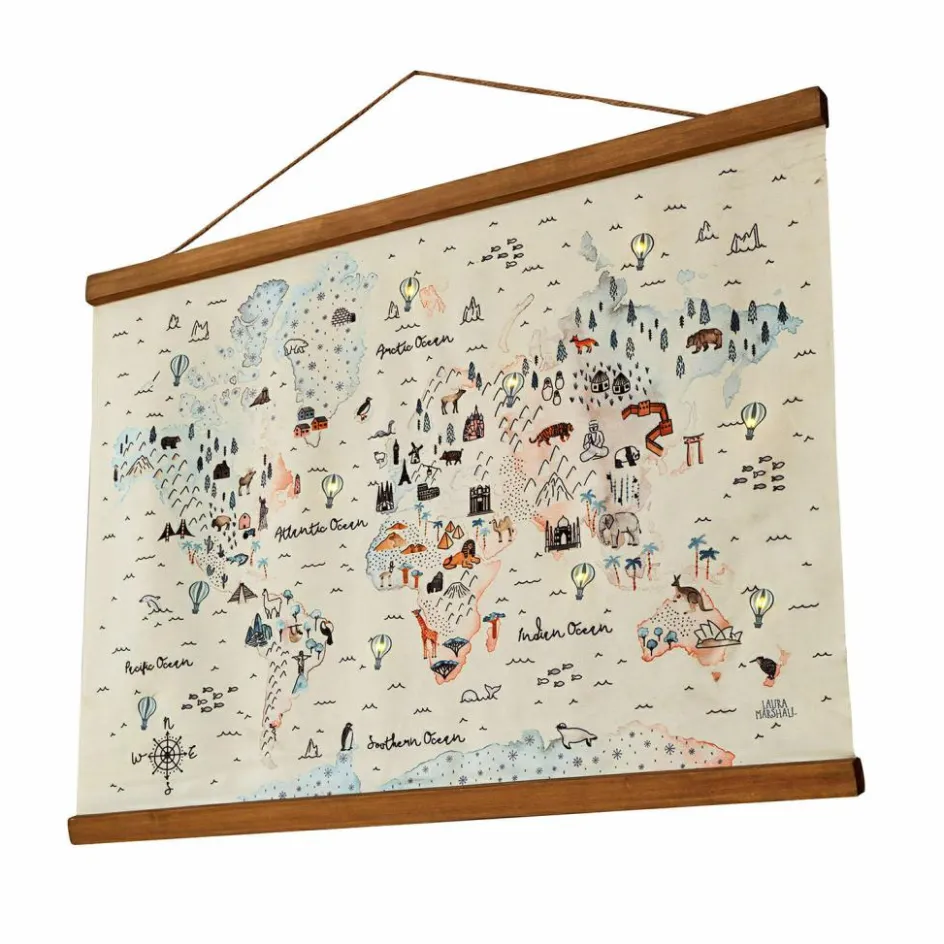 LOBERON Accessoires-LED-Wandbild Chaumont