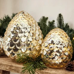 Lichtobjekte|Beleuchtete Weihnachtsdeko^LOBERON LED-Zapfen 2er Set Ibaque