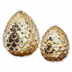 Lichtobjekte|Beleuchtete Weihnachtsdeko^LOBERON LED-Zapfen 2er Set Ibaque