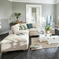 Sofas|Sofas^LOBERON Modulsofa Baladou creme