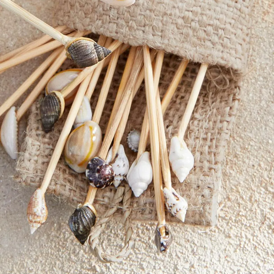 Küchenutensilien|Tischaccessoires^LOBERON Muschelsticker Bijou