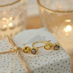 LOBERON Schmuck-Ohrringe Ovique