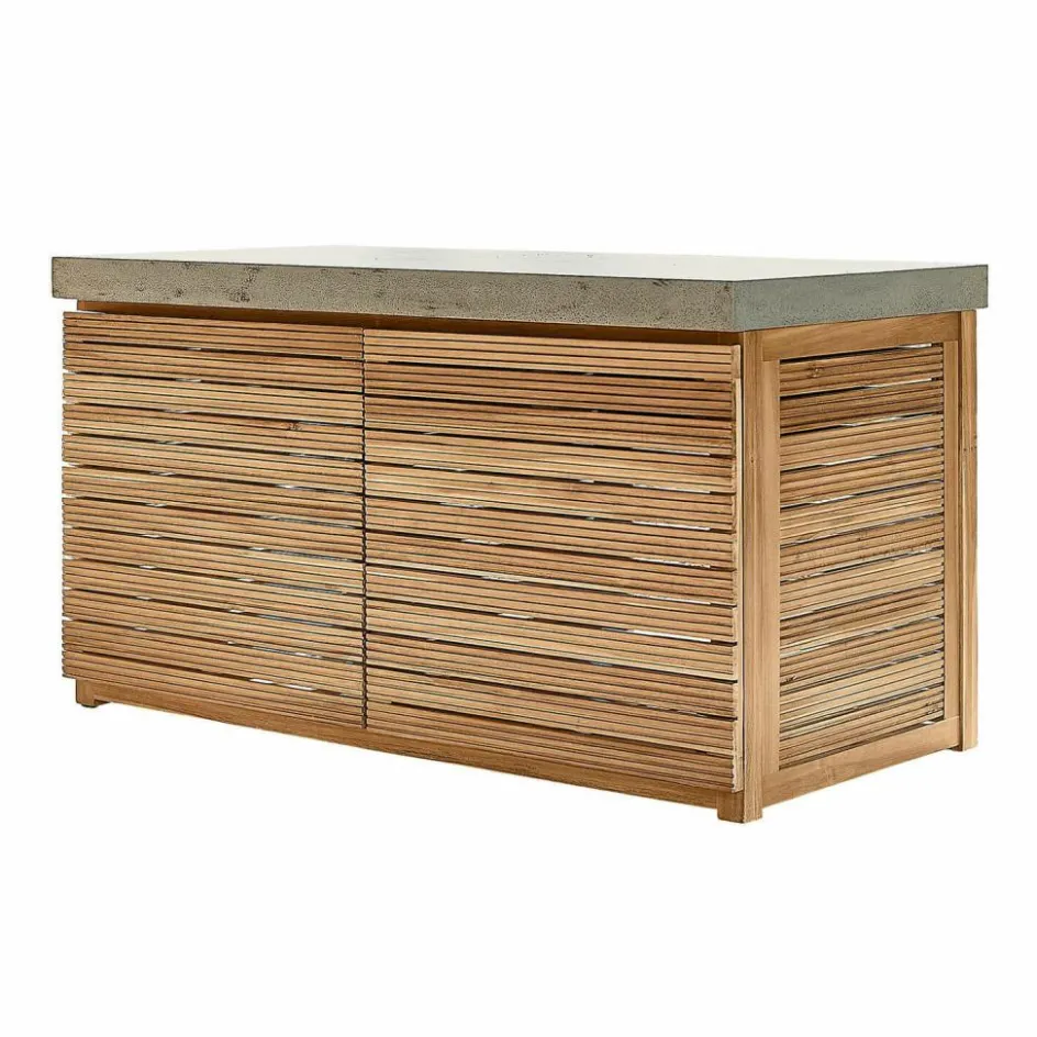 Küchenblöcke^LOBERON Outdoor-Küchenschrank FSC®-100% Venzone