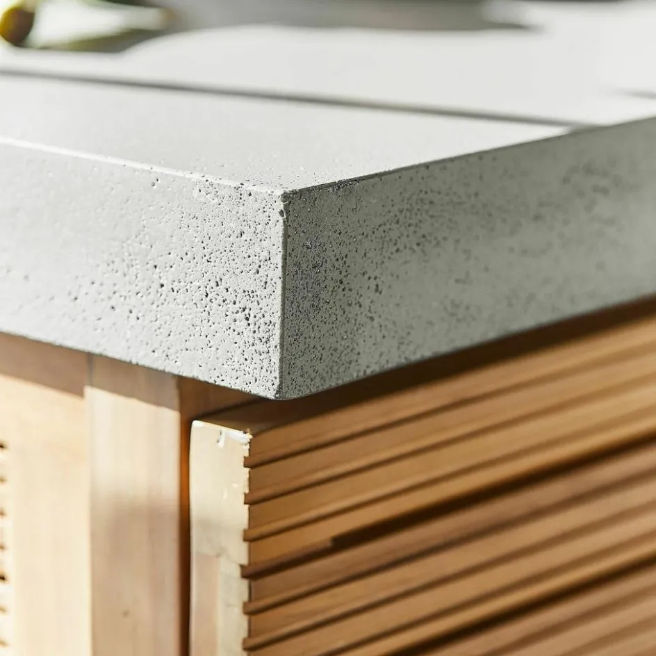 Küchenblöcke^LOBERON Outdoor-Küchenzeile FSC®-100% Venzone