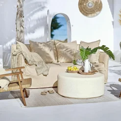 Sitzmöbel^LOBERON Outdoor-Sofa Ermesinde beige