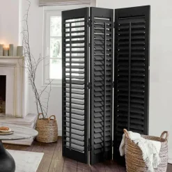 Paravents|Trennwände & Paravents^LOBERON Paravent Ventura schwarz