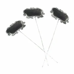Gartendekoration^LOBERON Pflanzenstecker 3er Set Trevalin