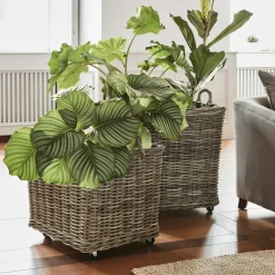 Übertöpfe & Amphoren^LOBERON Pflanzkorb 2er Set Gialousa