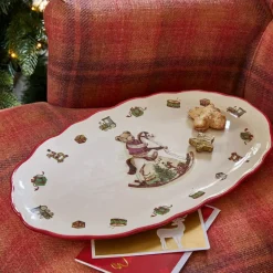 Weihnachtstischdeko^LOBERON Platte Troms