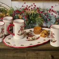 Weihnachtstischdeko^LOBERON Platte Troms