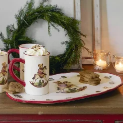 Weihnachtstischdeko^LOBERON Platte Troms