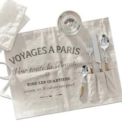 LOBERON Tischwäsche-Platzset 2er Set Voyage