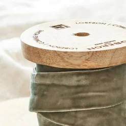 Geschenkverpackungen|Accessoires^LOBERON Samtband Andaris olivgrün