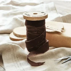 Geschenkverpackungen|Accessoires^LOBERON Samtband Andaris braun