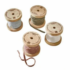 Geschenkverpackungen|Accessoires^LOBERON Samtband 4er Set Hilary blau/oliv/rot