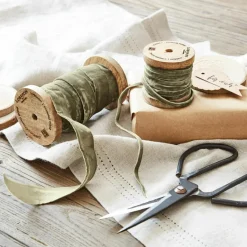 Geschenkverpackungen|Accessoires^LOBERON Samtband 2er Set Liandis olivgrün