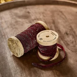 Geschenkverpackungen|Schreibwaren^LOBERON Samtband 2er Set Risorio rot